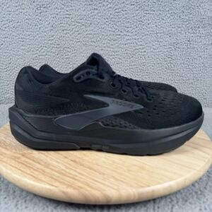 Brooks Ghost Max 3 Men 10.5 D Medium Triple Black Road Running Shoes 1104641D020